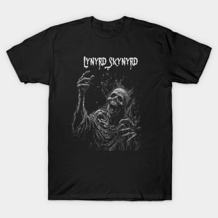 Darkened Skull Skynyrd T-Shirt